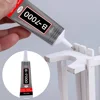 B7000 T7000 Clear Contact Phone Repair Adhesive Universal Glass Plastic DIY Glue B-7000 with Precision Applicator Black Glue 6
