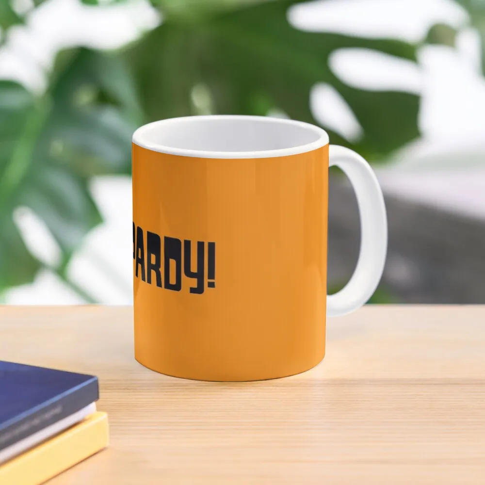 

Jeopardy Coffee Mug Pottery Cups Tourist Mug
