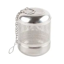 Premium Stainless Steel Fine Mesh Tea and Spice Infuser Strainer (Small with chain)