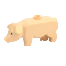 Animal Figures Classic Building Blocks - Zoo and Farm Accessories DIY Brick Toy (P73)