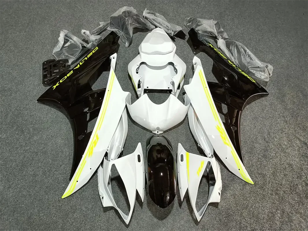 

Комплект обтекателей под давлением для YZFR6 06 07 YZF R6 2006 2007 YZF600 yzfr6 06 07 комплект желто-белых обтекателей
