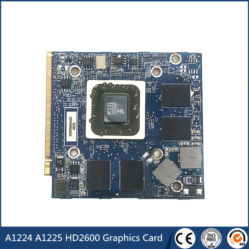 

Распродажа, видеокарта A1224 A1225 HD2600XT HD2600 VGA, видеоплата 256 Мб Для Imac 24 ''109-B22553-11 661-4663 109-B22531-10