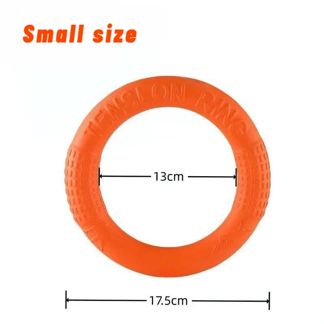 Pet Dog Toys Pet Flying Disk Training Ring Tpr Puller Anti-bite Floating Interactive Supplies Dog Toy Aggressive Chewing Dog Toy 4