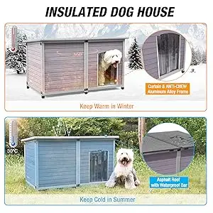 insulated dog house outdoor
