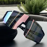 Lunettes de soleil de cyclisme de styliste pour hommes, alpinisme, pêche, ski, femmes, nouveaux Sports de plein air, UV400, coupe-vent 5