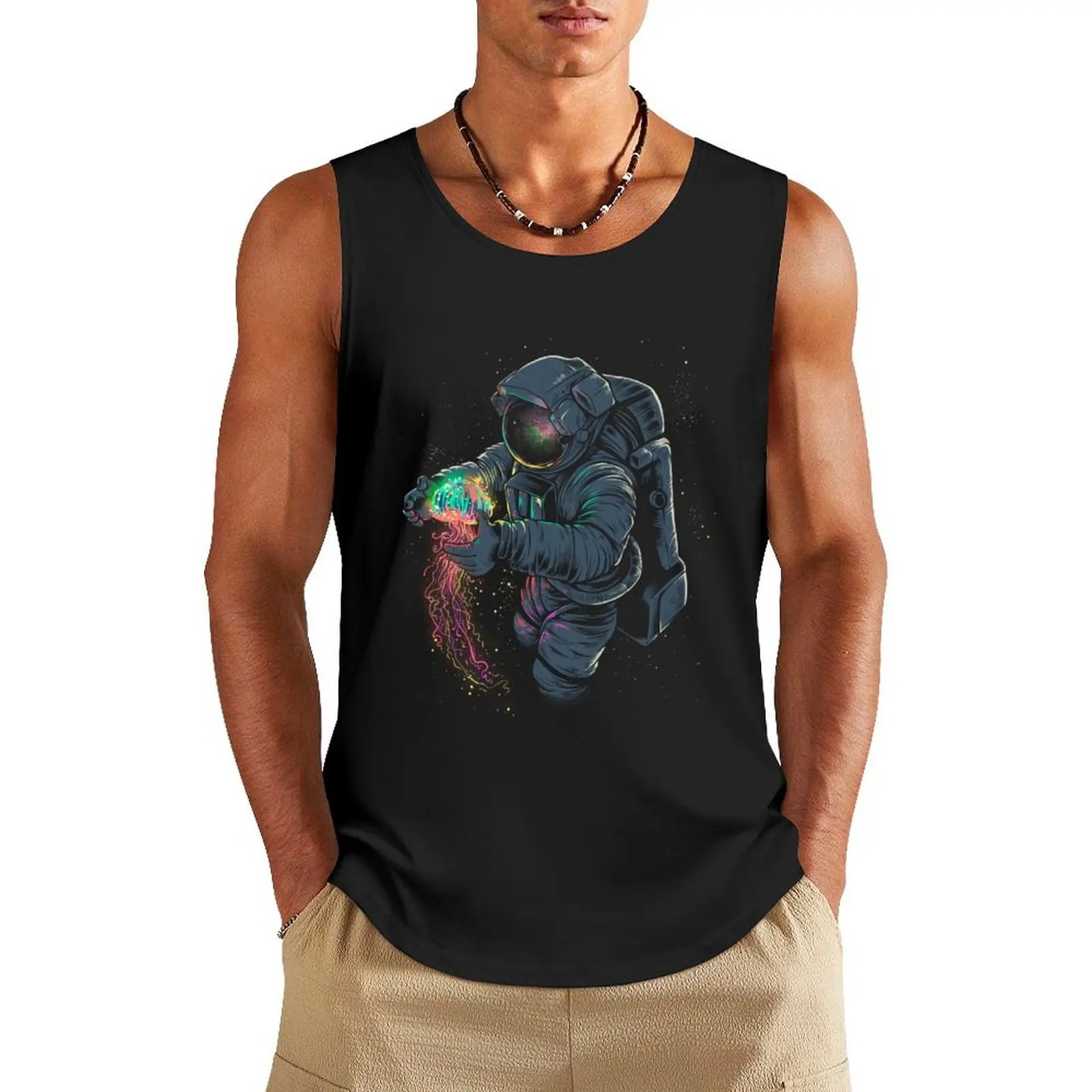 

Jellyspace Tank Top Fitness men clothing gym wear men