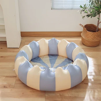 Inflatable Swimming Pool Blow-Up Pool Anti Slip Paddling Pools Multi-Function Kids Inflatable Pool for Outdoor Garden Backyard 1