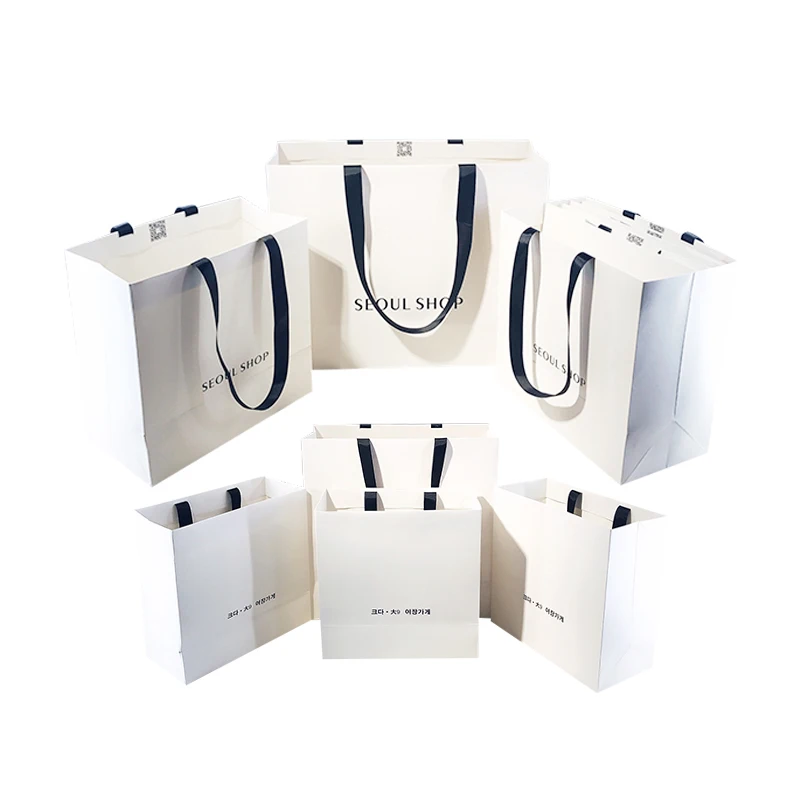 Packaging Cheap Boutique Shopping Bags Pcs Custom Logo Clothing