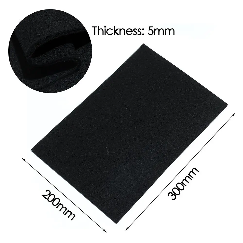 Welding Protective Blanket Graphite Felt Black Welding Protective Blanket Torch Shield Pack Protective Sheet Carbon Fiber High Temp 300*200mm Durable