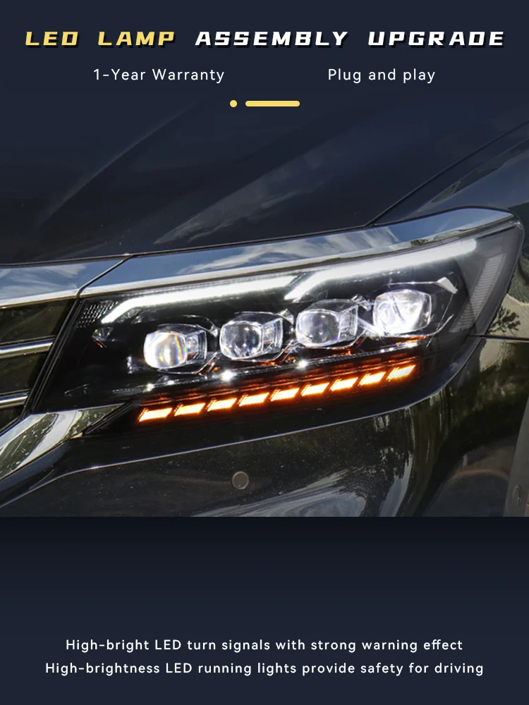 

Head Lights For Volkswagen VW Passat 2019-2021 Crystal Matrix Lens LED DRL Headlight Turn Signal Front Lamp Tools Car Accessory