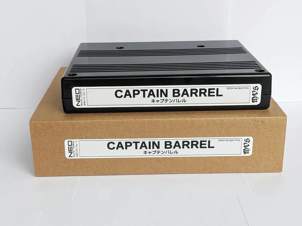 Captain Barrel MVS Arcade Game cartridge handmade mvs game card