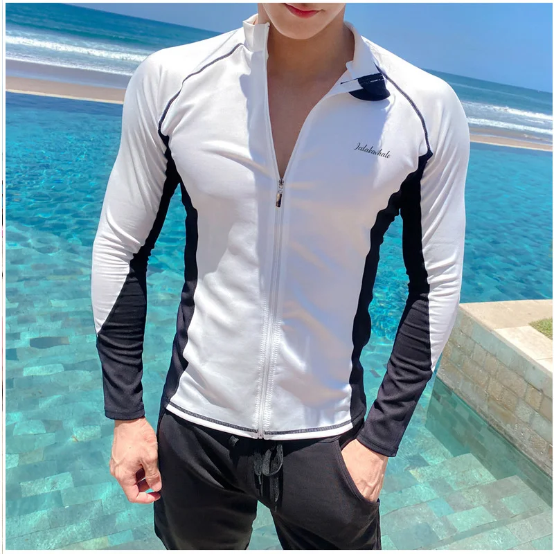 Men's Rash Guard Swim Shirts and Trunks Summer Sun UV Sun Protection Quick Dry Beach Fishing Water Shirts T for Men/Women rash guard