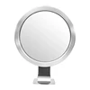 Bathroom Anti-fog Mirror Powerful Suction Cup Bath Shower Mirrors Wall Mounted Make Up Man Shaving Mirror With Shaver Holder 5