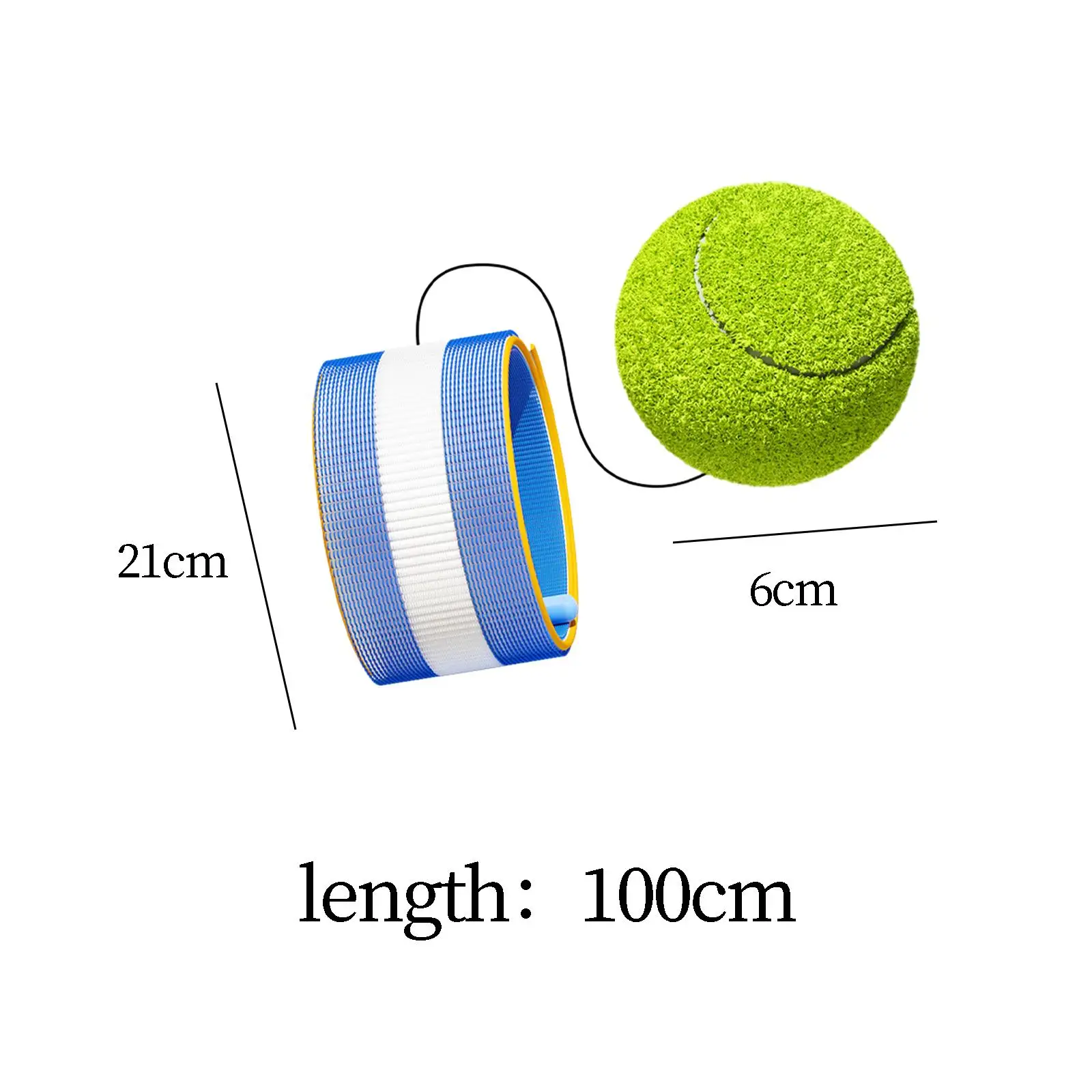 Wristband Toys Outdoor Baseball Rubber Rebound Ball for Teens Adults Gifts