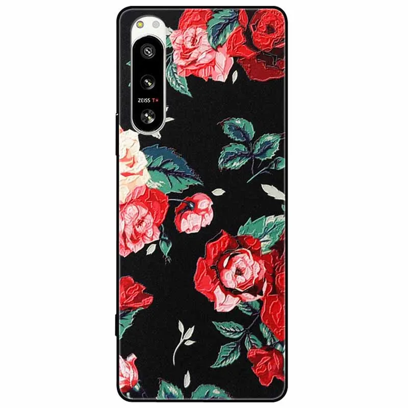 Cute 3D Embossed Relief Soft Silicone Back Cover with Cartoon Design