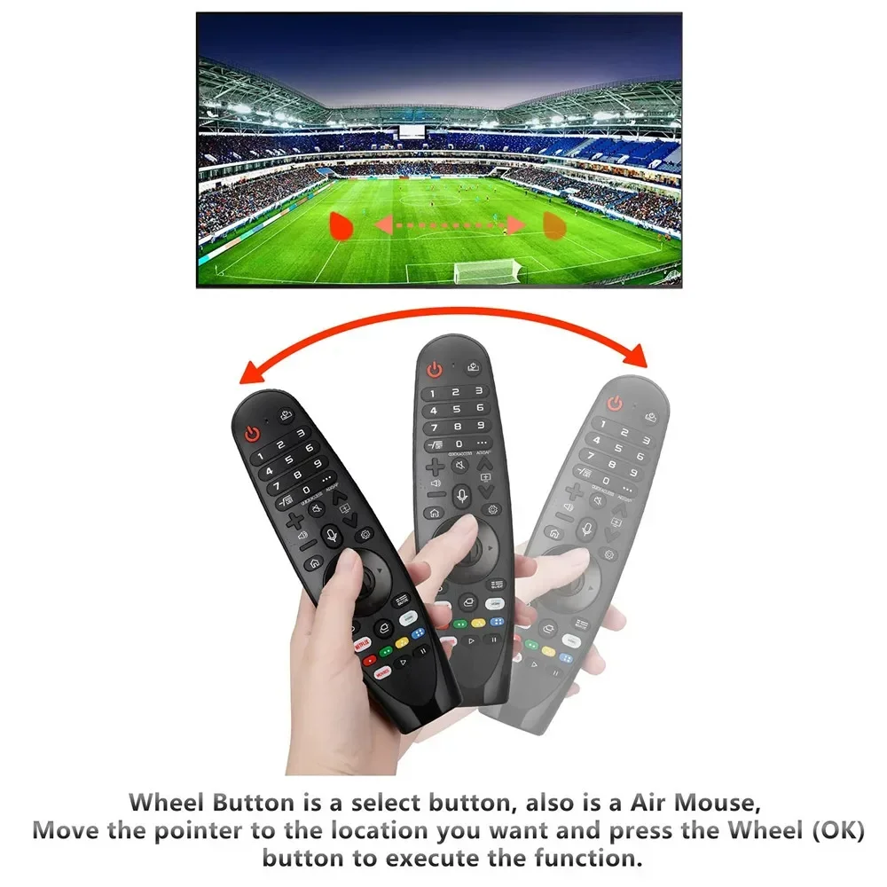 Replacement Remote Control for LG Smart TV 2018 2017 UHD OLED QNED NanoCell 4/8K Voice & Pointer