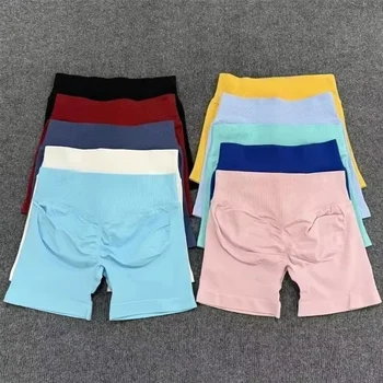 Impacts Shorts Set Workout Scrunch Shorts Sets Halter Sports Fitness Clothes Gym Suit Scrunch Shorts 1