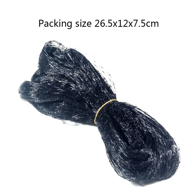 E56C Kerítéshálózat 16 X 39 Láb Madárhálózat 100Db -Es Kábelkötegekkel Anti Madár Szarvasok Védelemhez Nettó Újrafelhasználható Kerthálózat - Image 6