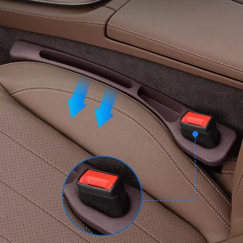 Car Seat Gap Filler 2Pcs Universal Anti-leak Stopper
