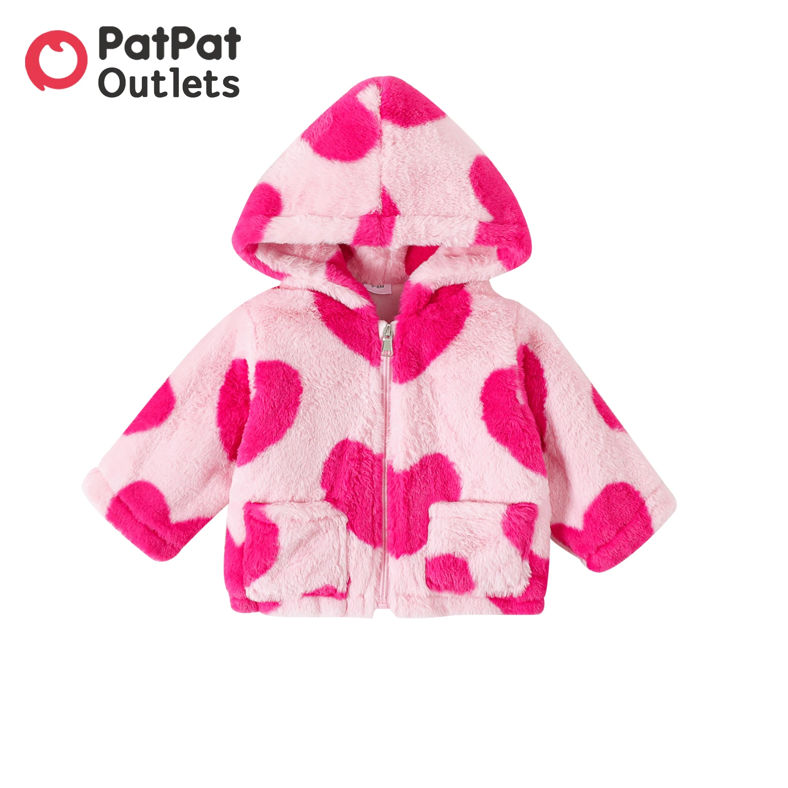 Kids Love Heart Jacket Baby Girl Heart Coat Clothes Baby Born