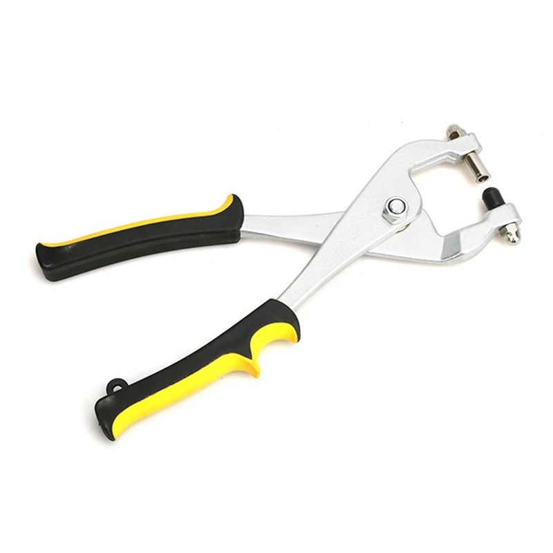 

Hand-Operated Punch Pliers Stainless Steel Luminous Iron Sheet Aluminum Edge Punch Metal Sheet Punch Pliers Hole Tool