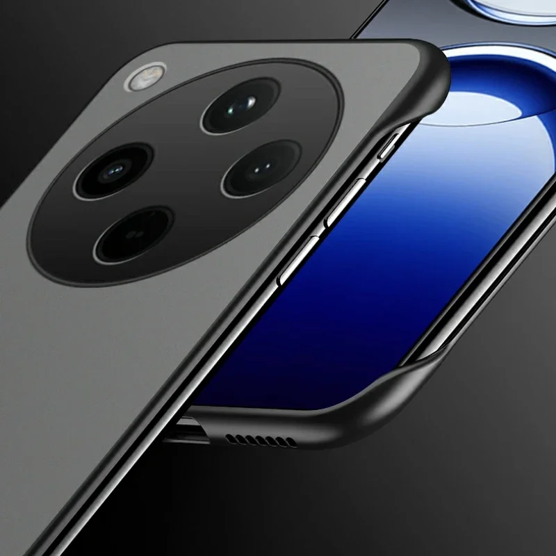 Translucent Frameless Ultra Thin Hard Matte Phone Case Bumper