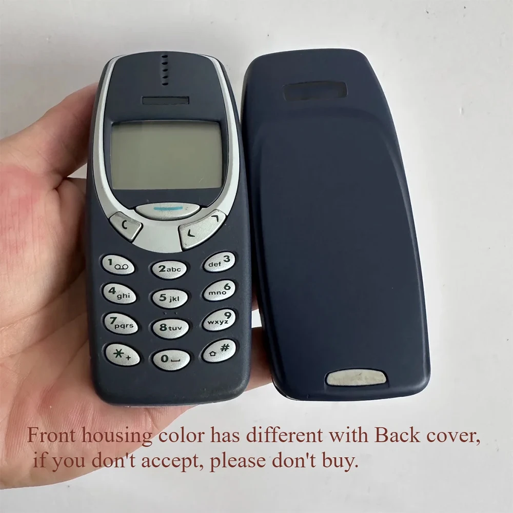 Original 3310 Mobile Cell Phone 2G GSM 900/1800. Good Cheap Cellphone Unlocked. Made On 2000 Year. Not Working in North America 2