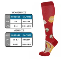 58 Styles 3 paires/pack chaussettes de Compression genou haute 30MmHg femmes hommes chaussettes de sport œdème diabète varices chaussettes de course 2