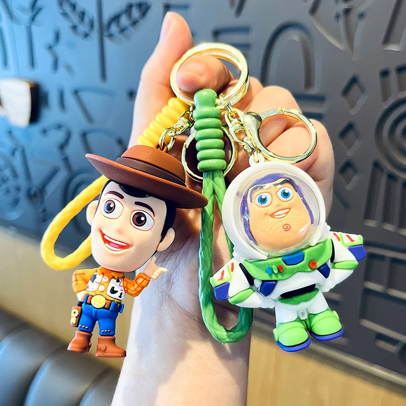 ディズニー漫画トイストーリーキーホルダー、ウッディ、エイリアン
