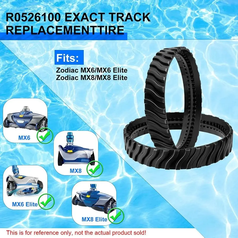 

Non-slip Summer For Baracuda R0526100 For Zodiac MX8 MX6 Pool Cleaner Supplies Tracks Tyres Wheel Clean Tires Swimming
