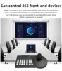 Camera Joystick Controller 4D LCD Screen RS485 Onvif Pelco-d Pelco-p 4D PTZ Controller for Broadcast Church Live Streaming 4