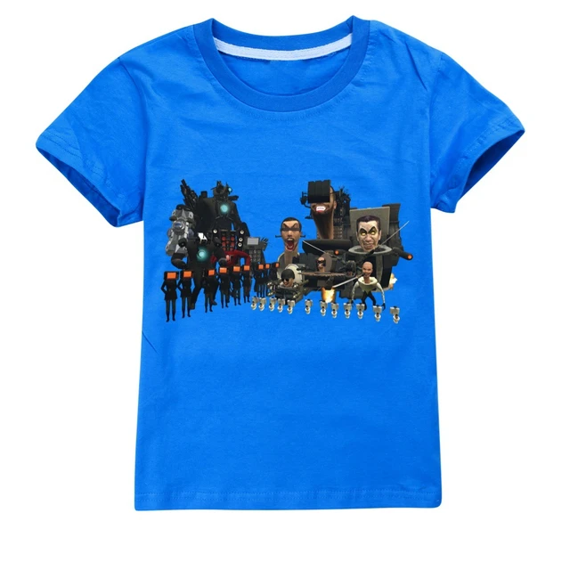 Skibidi-Cameraman infantil Camiseta, Hot Game Titans TV Man Print, Kid's  Speakerman T-Shirt, Top meninas, Roupas de menino, WC Et, Roupas -  AliExpress