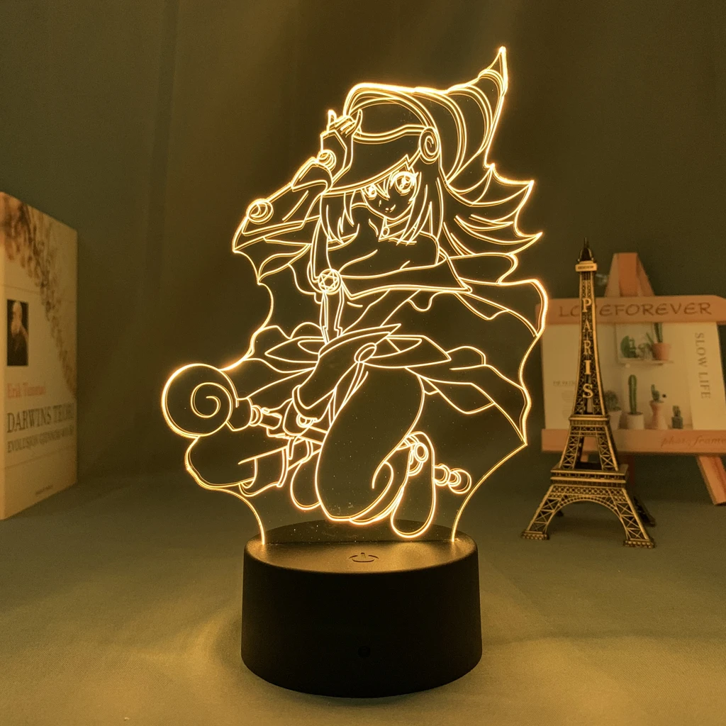 Figura de Ação Menina para o Miúdo Decoração do Quarto Luz da Noite Anime Manga oh Mágico Escuro Lâmpada Kawaii Luz Cabeceira Led yu gi 5 Computers & Electronics