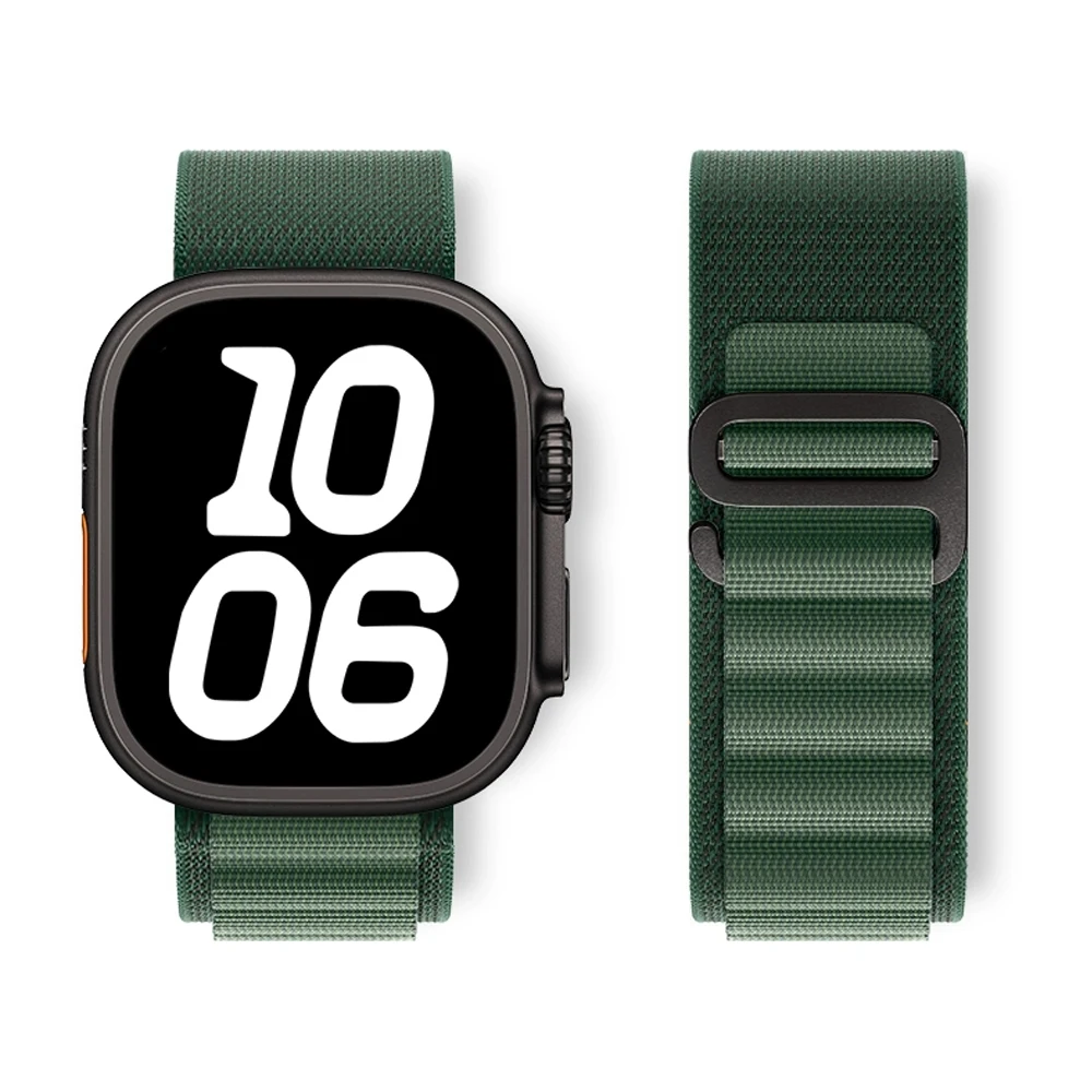 Nylon Alpine Loop Strap for Apple Watch - Durable and Stylish Bracelet Band