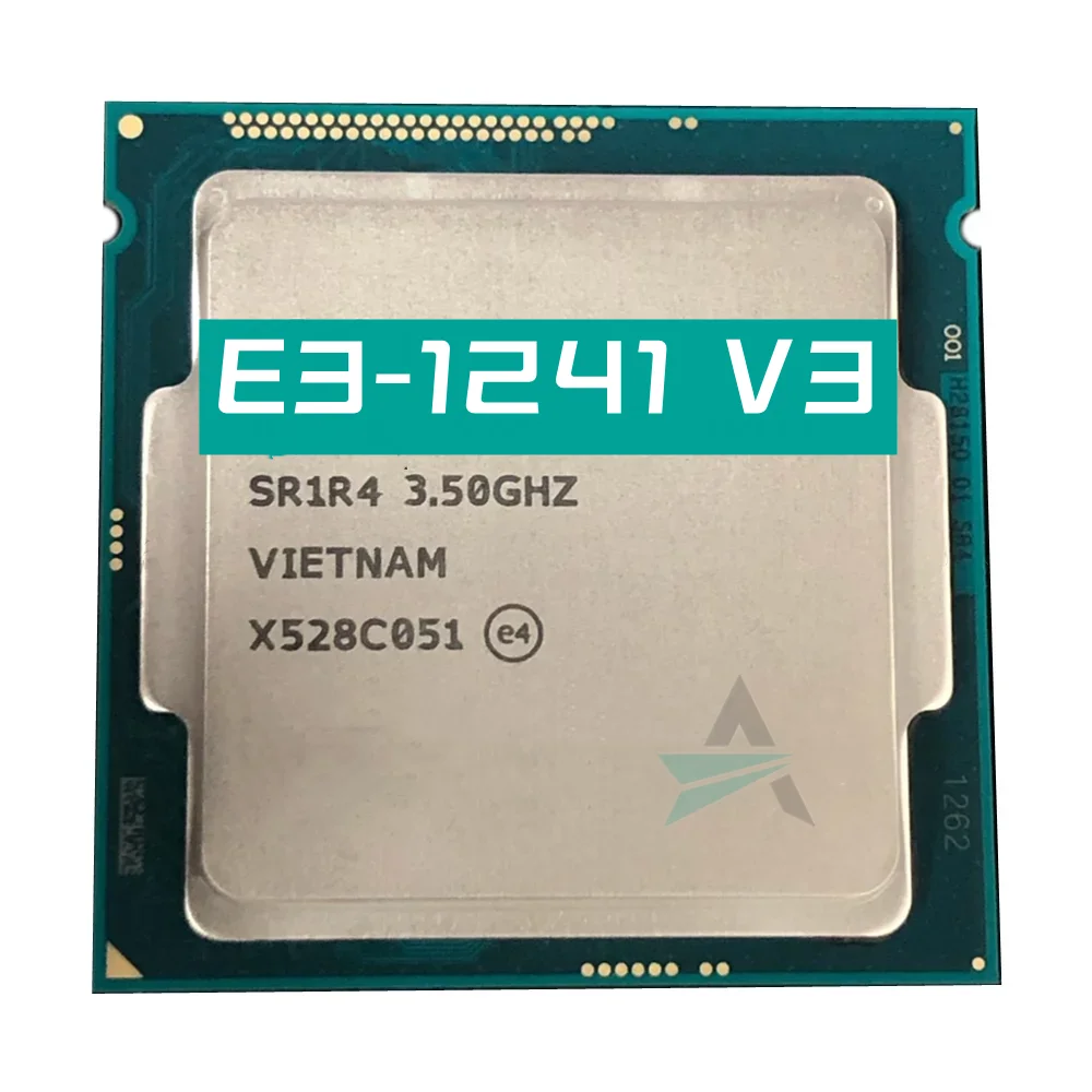 Processore Xeon E3-1241 V3 Quad-Core 3.5Ghz Lga 1150 Tdp:80W E3-1241V3 E3 1241 V3 Spedizione Gratuita