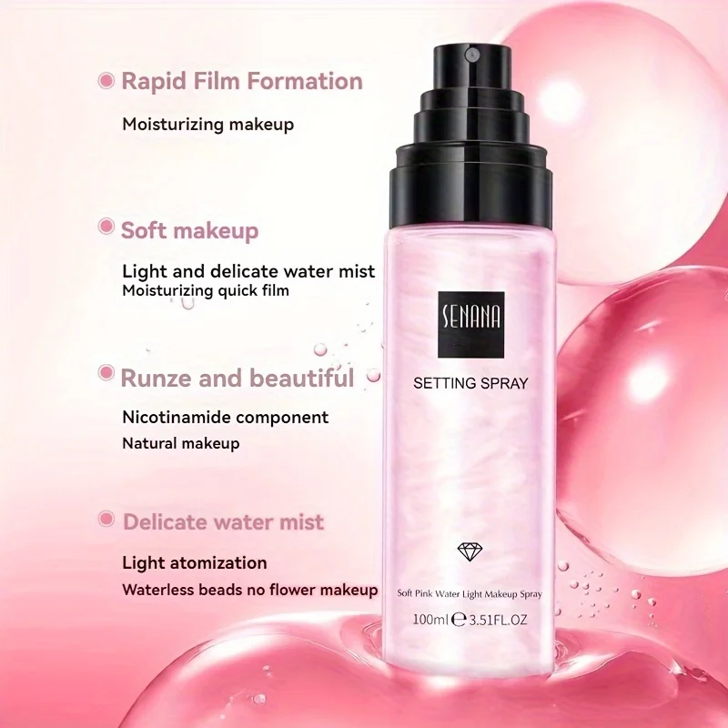 Galaxy Quicksand Makeup Setting Spray, Oil Control Moisturizing Long Lasting For 18h Toner Set Makeup,Matte & Dewy Finish 5 Galaxy Quicksand Makeup Setting Spray, Oil Control Moisturizing Long Lasting For 18h Toner Set Makeup,Matte & Dewy Finish 5