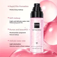 Galaxy Quicksand Makeup Setting Spray, Oil Control Moisturizing Long Lasting For 18h Toner Set Makeup,Matte & Dewy Finish 5