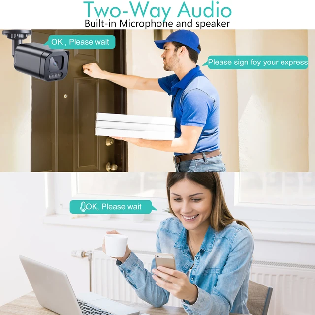 Gadinan Ultra HD 4k POE IP Camera AI Face Detection Onvif CCTV Network Two-Way Intercom Video Monitoring 8MP 5MP 4MP XMEYE 2