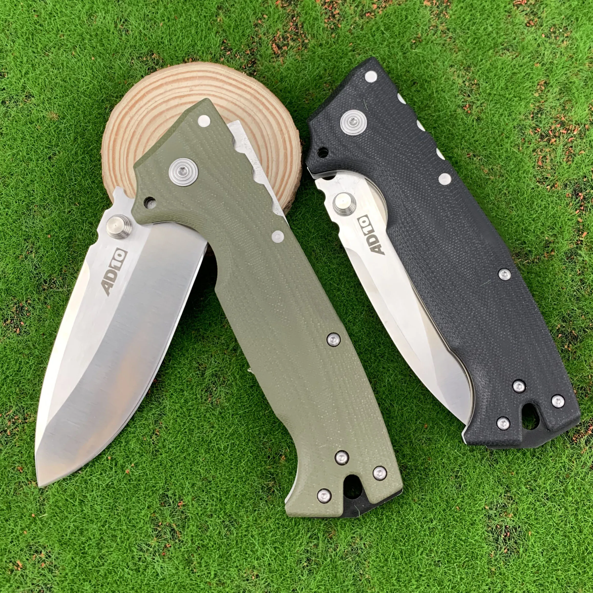Cold AD10 Folding Knife S35VN steel Survival Tactical combat Outooor Knife EDC Hunting Portable self-defense Tools 3