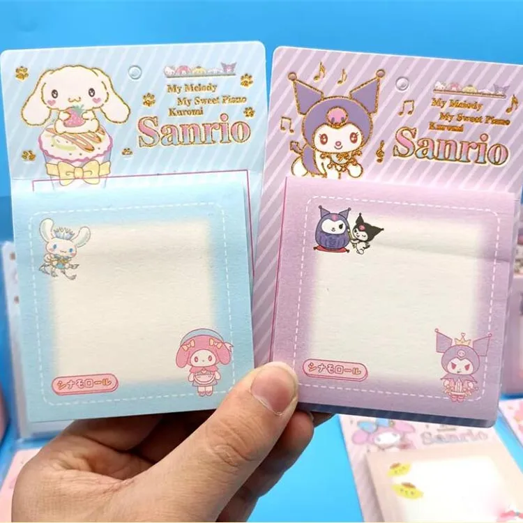 

8 шт./партия, Стикеры для заметок Kuromi Cinnamoroll
