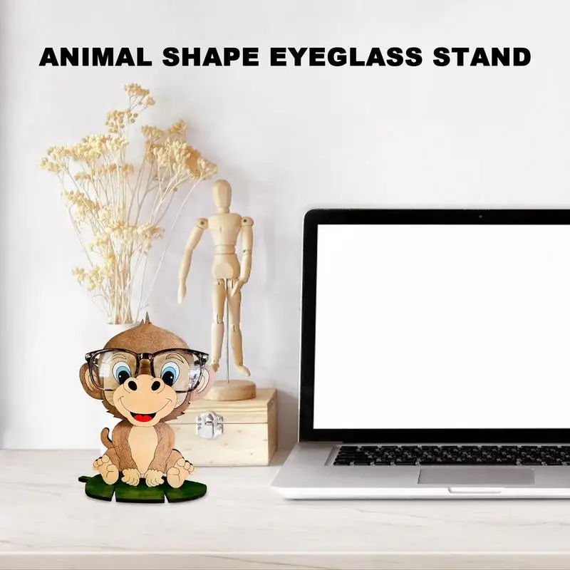 Animals Glasses Holders Glasses Holder Stand Handmade 3D Wooden Carved Eyeglass  Holder Cute Sunglasses Display Stand for Desk​ - AliExpress