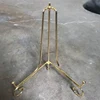 Gold Display Stand Craft Bracket Book Holder Photo Pedestal Bowl Dish Frame Picture Plate Rack Easel Storage Decor 2