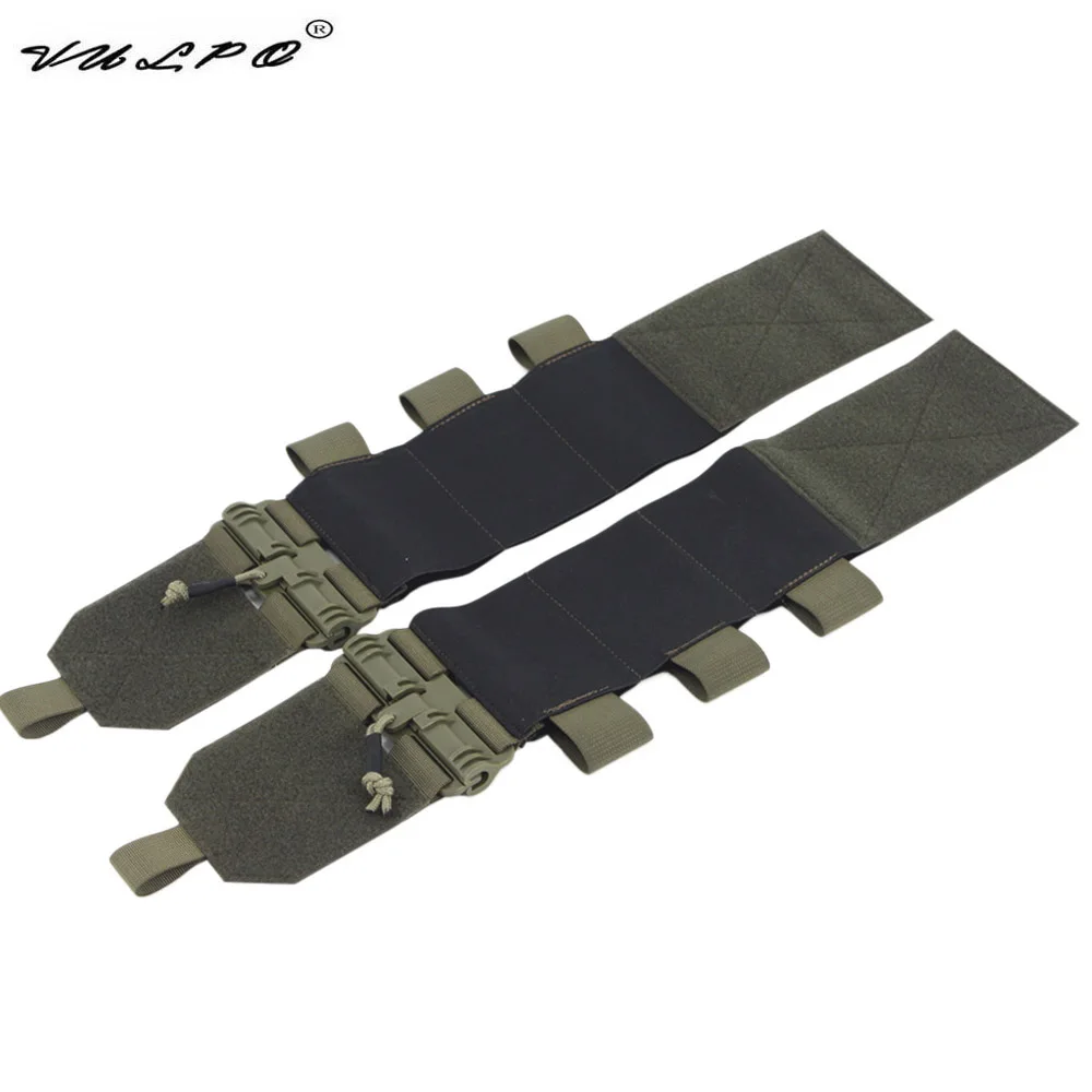 Tactical Removal Vest Quick Release Buckle Set Hunting FCSK Universal Molle Elastic Cummerbund Waist Cover Vest Gear airsoft tactical vest tactical vest vest buckle kit