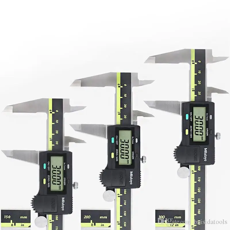 Mitutoyo  ̸ Ͼ ̸,  ̸, θ ƿ, LCD  , 0-200mm, 0-300mm, 0-150mm