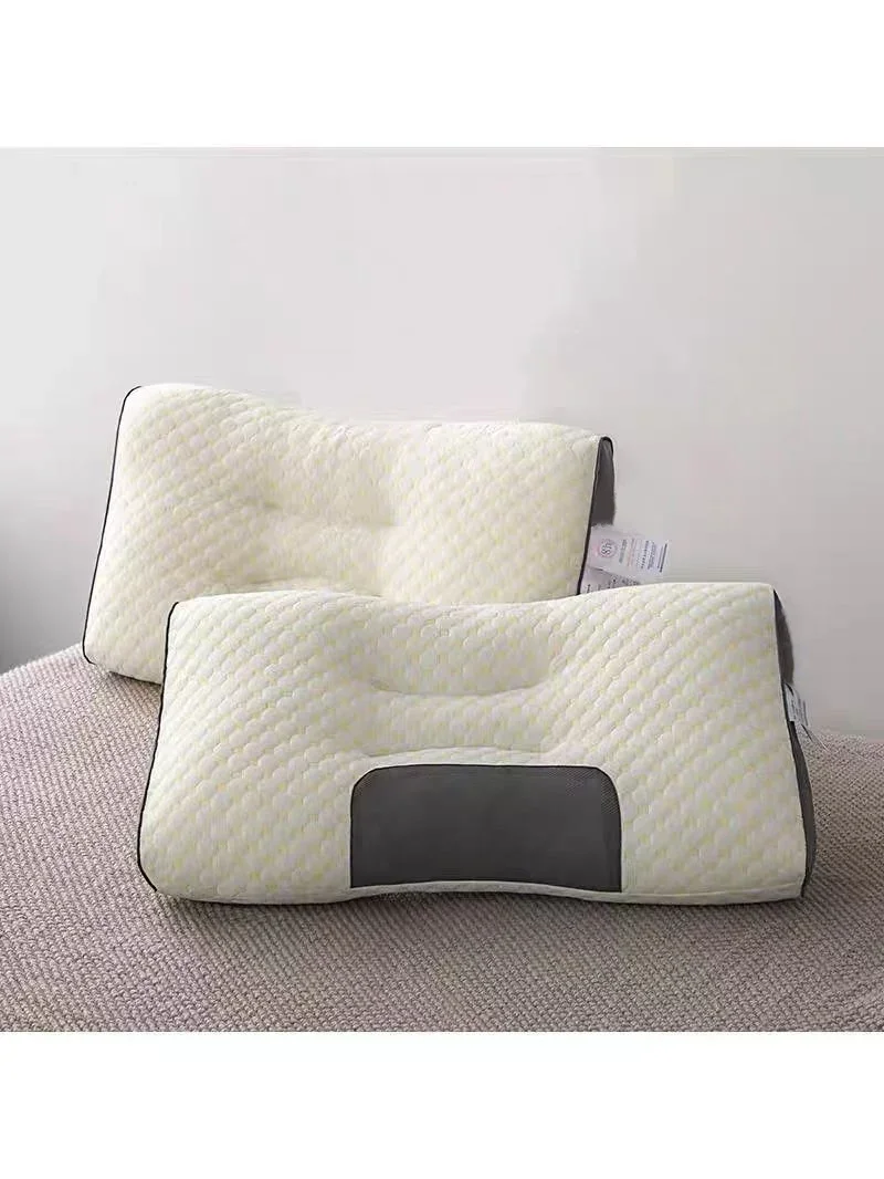 Neck Pillow Sleep Pillow Neck massage pillow for sleeping home orthopedic pillow soy fiber SPA help sleep and protect neck