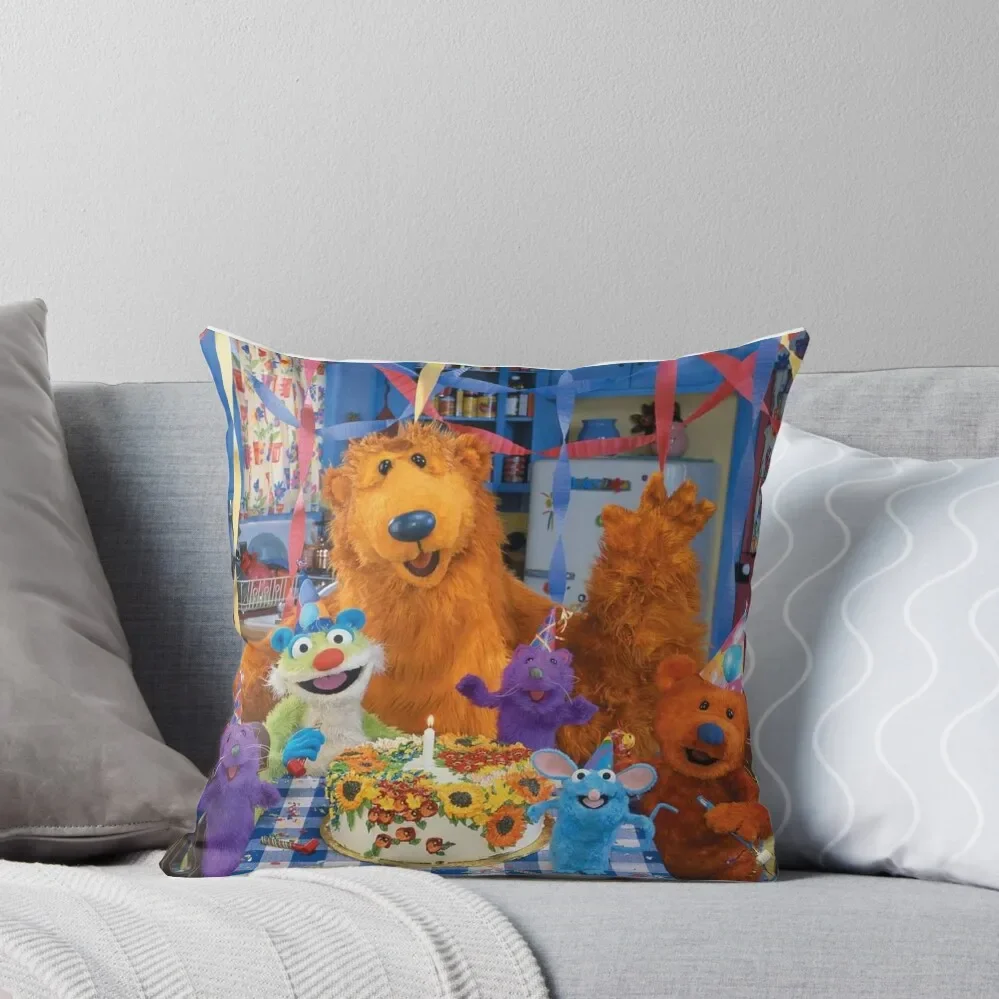 

Bear in the Big Blue House Throw Pillow
