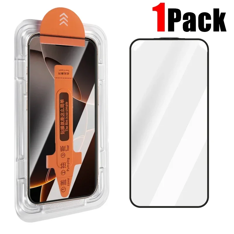 Ultra-Clear Easy Install Tempered Glass Screen Protector with Anti-Scratch Technology