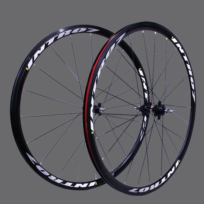 700C*23C/25C Bicycle Wheelset Depth 30MM 20 24 Holes Fixed Gear
