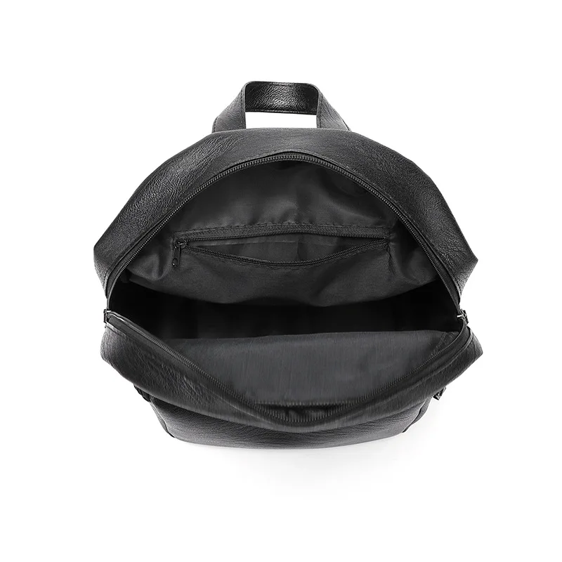 PU Leather Backpack Women Vintage Shoulder Bag Ladies High Capacity Travel Backpack Fashion School Bags Girls Mochila Feminina