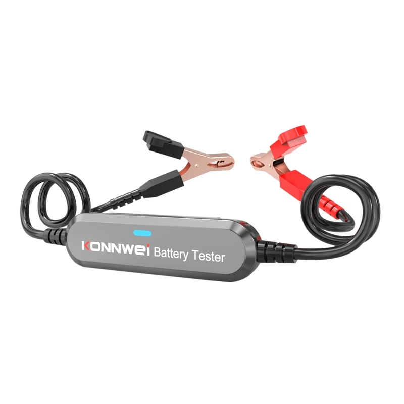 Konnwei Bk100 Wireless Bt Battery Tester 100-2000 Cca 6V 12V Rilevatore Di Batterie Analizzatore Di Ricarica A Gomito Della Batteria